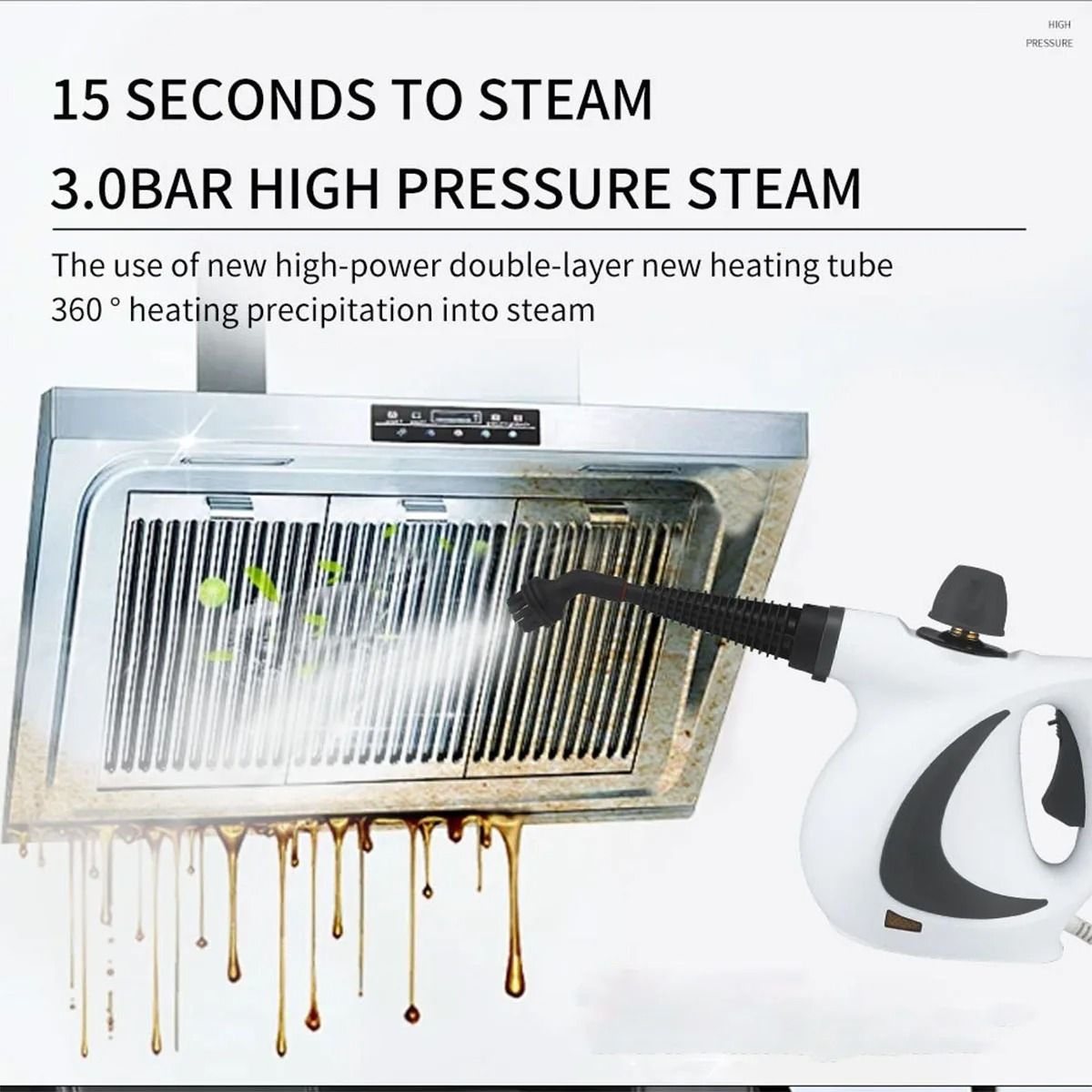 Heavy Duty Ultra Pressure Handheld Steam Cleaner