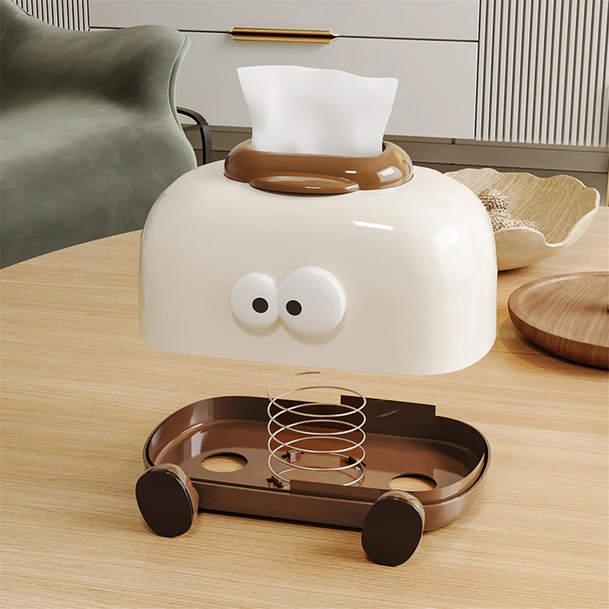 Cute Toaster Tissue Box Holder