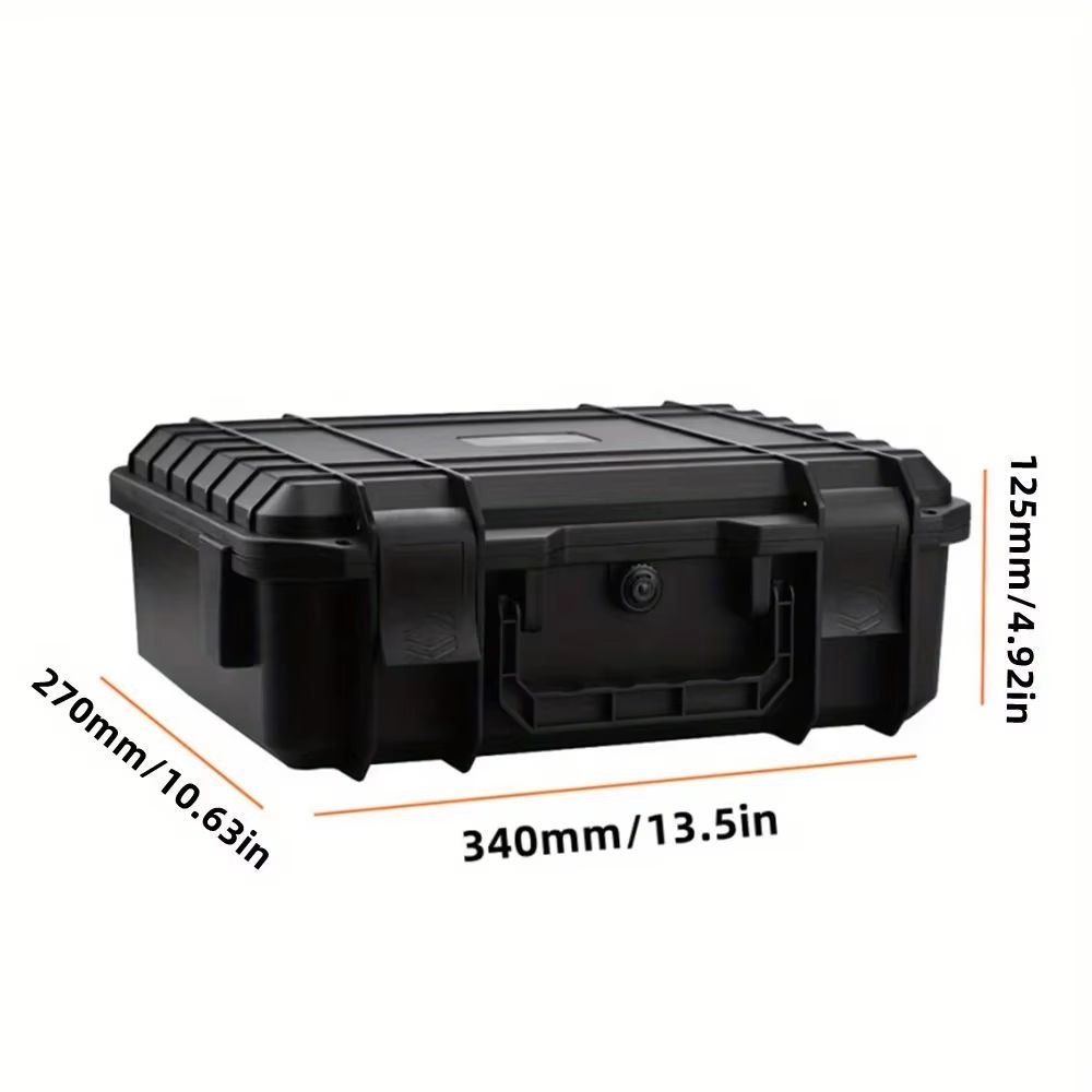 Ultimate Waterproof Hard Carry Case with Pre-Cut Foam Insert – Secure Storage for Tools & Gear