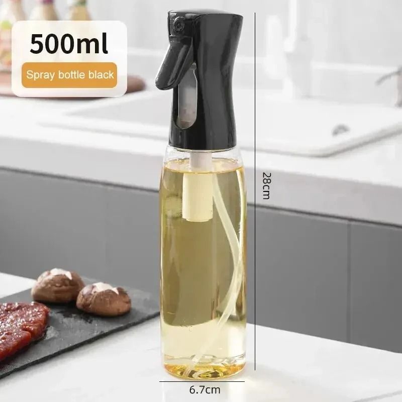 Precision Atomized Misty Oil Spray Bottle