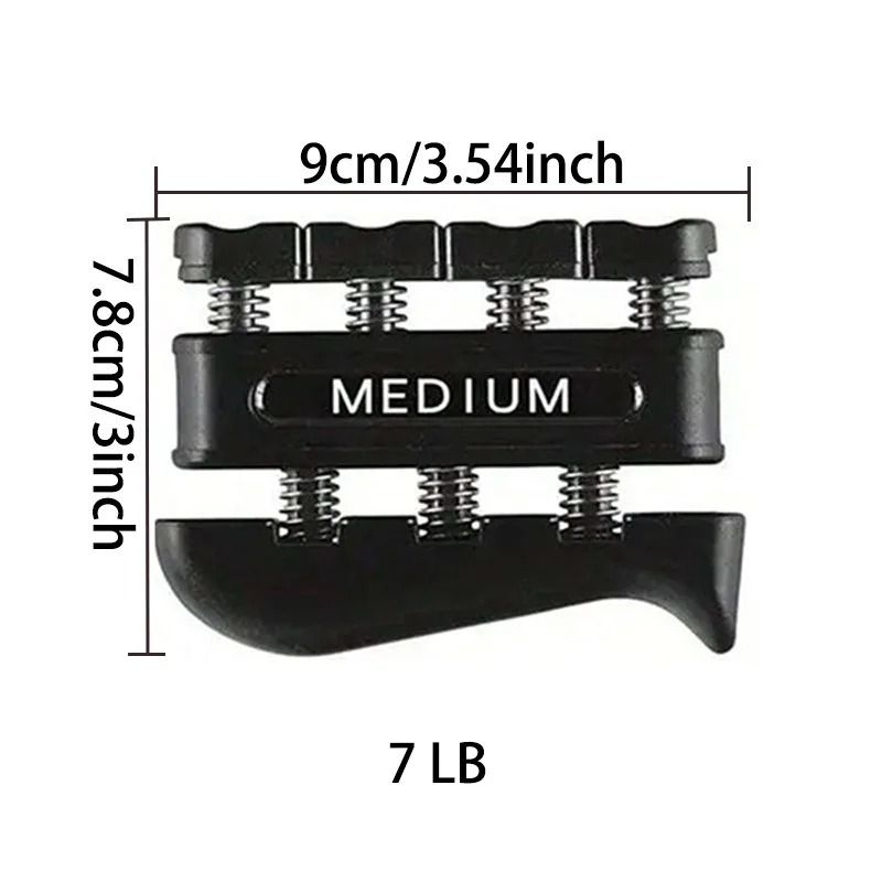 Dual Hand Grip Finger Trainer and Rehabilitation Hand Strengthener