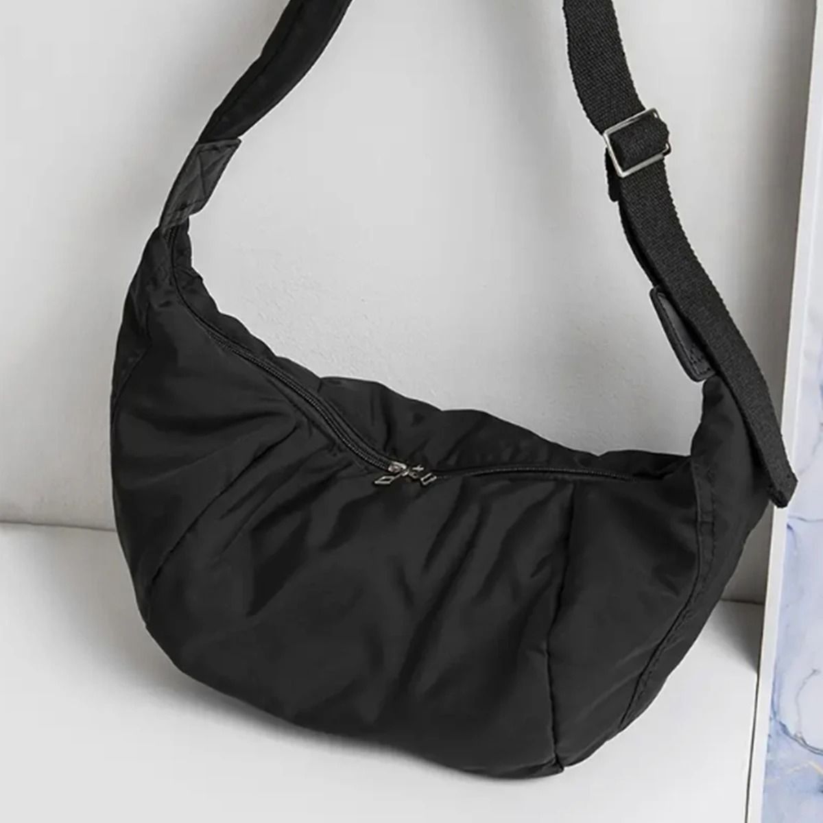 Fashion Canvas Down Crossbody 