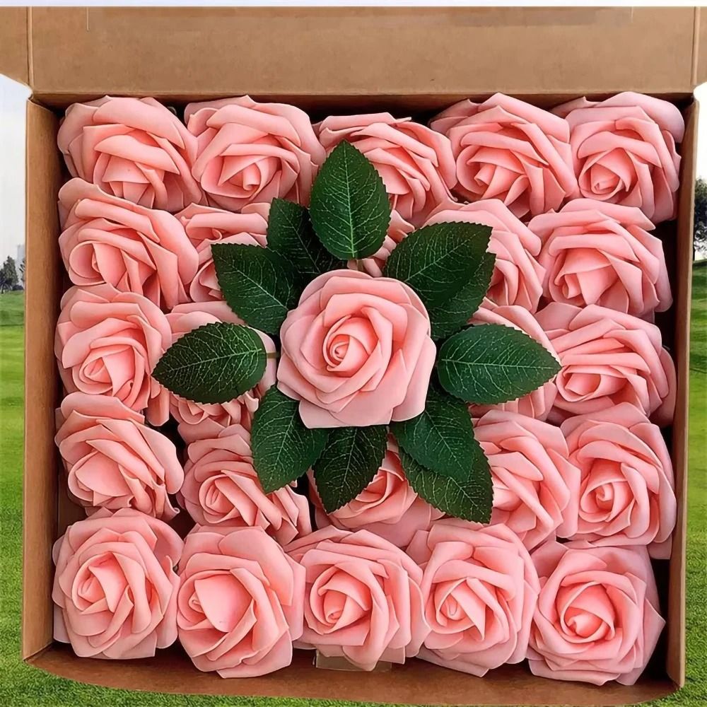 Velvet-Touch 25PC DIY Rose Stem Set