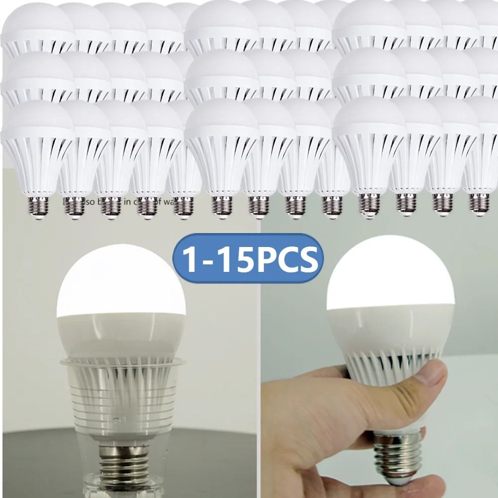 Rechargeable LED Emergency Light Bulb with Touch Control