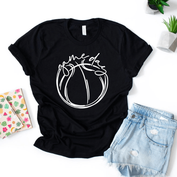 Game Day Shirt – Proud Sports Mom Basketball Tee, Team Sports Shirt