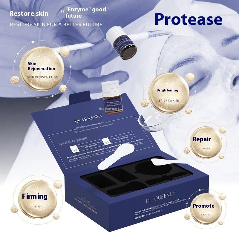 Enzyme Peeling Therapy Face Lifting Firming Peptide Facial Mask for Wrinkle Removal and Skin Care