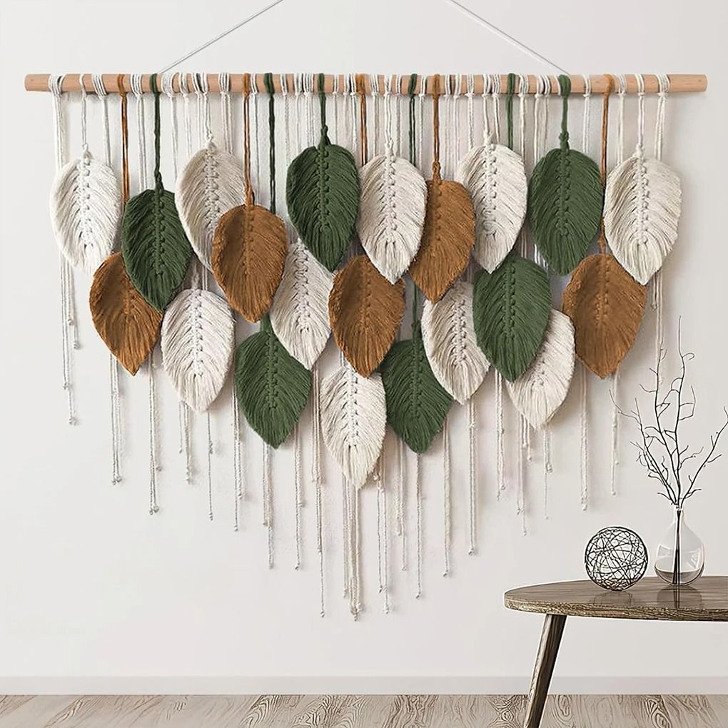 Fiber Narrative Sculpture – High-Definition Macrame Architectural Tapestry