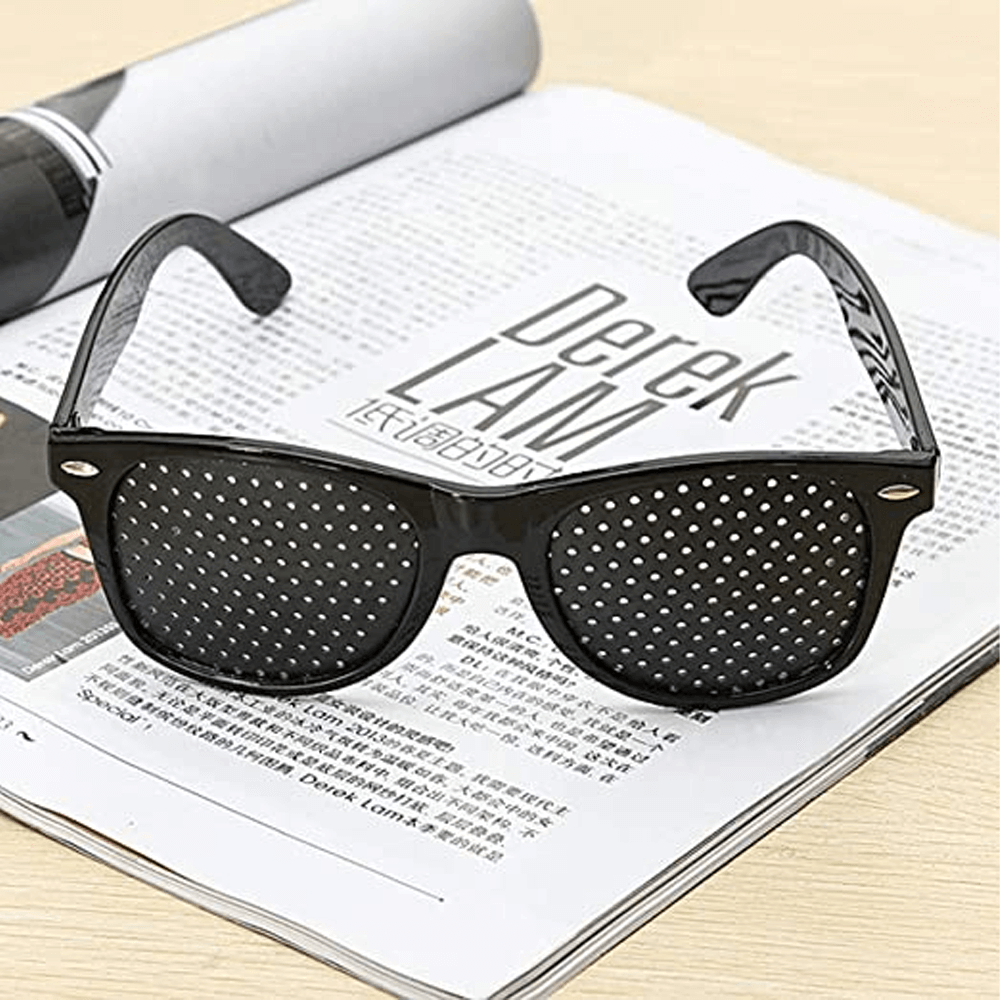 Anti-Myopia Pinhole Glasses – Natural Vision Improvement Eyewear and Perfect Eye Health Gift
