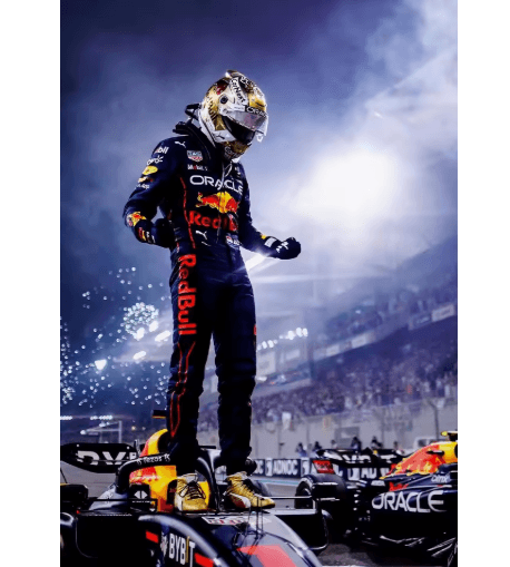 F1 Monaco Racing Wall Art – Max Verstappen Print Formula 1 Canvas Decor