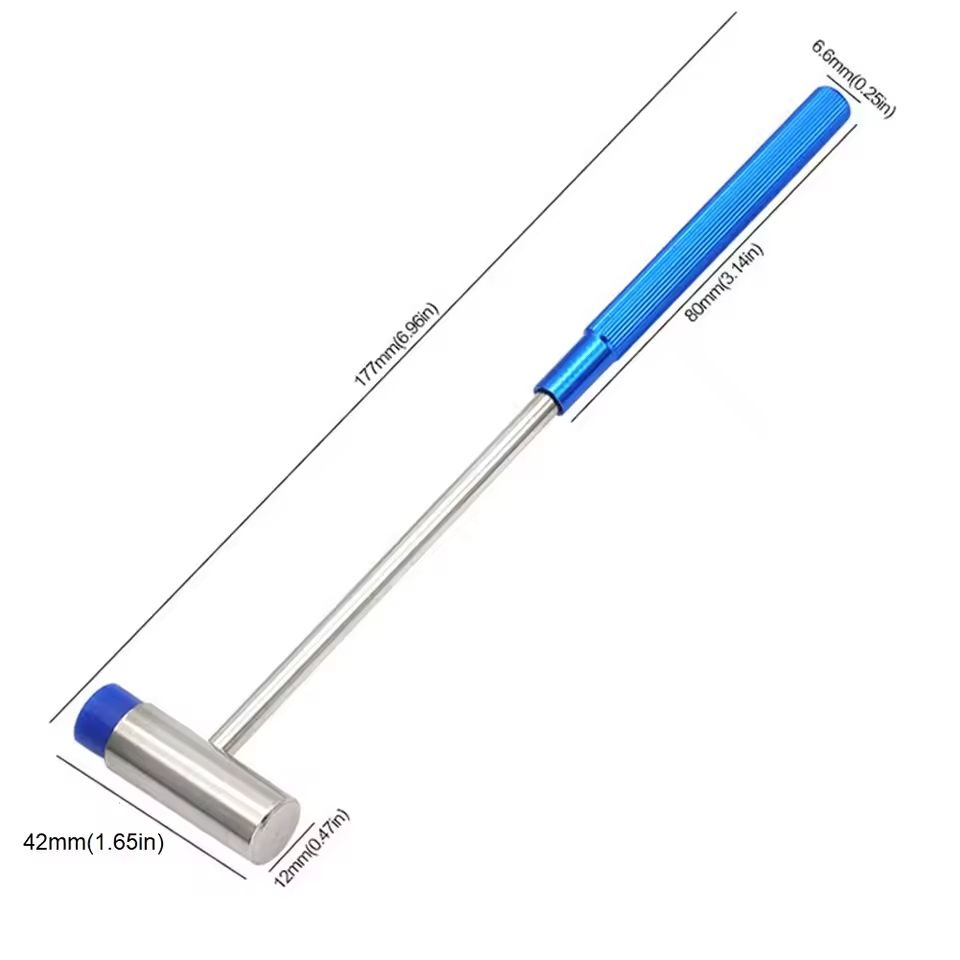 Mini Double Head Hammer Metal and Rubber Repair Tool
