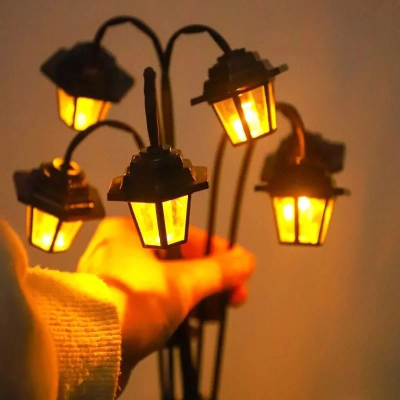 Retro Street Lamp Solar Garden Light