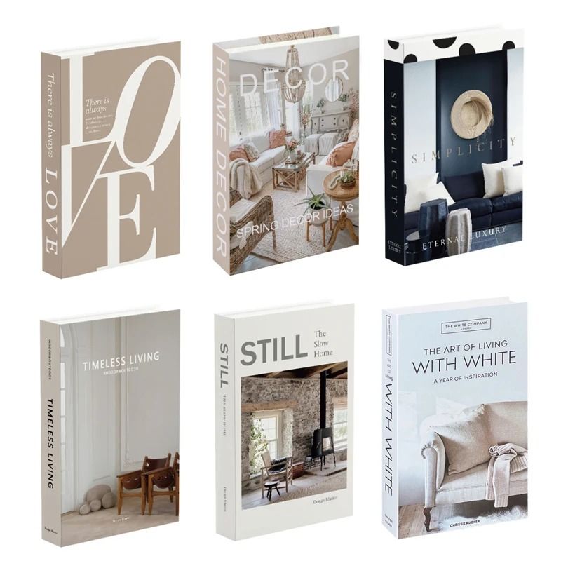 Luxury Fashion Decorative Storage Books – Matisse Inspired 