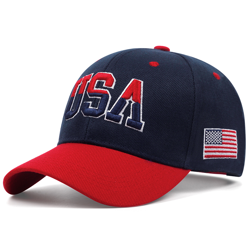 American Flag Baseball Cap Adjustable Street Style Hip Hop Hat