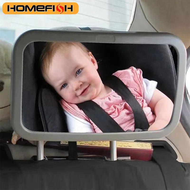 360° ClearView Baby Car Mirror for Back Seat Safety