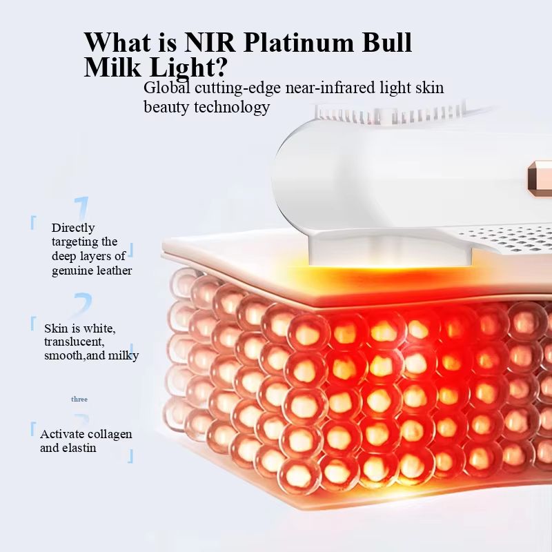 NIR Milk Light Pro Skin Rejuvenation & Whitening Facial Device