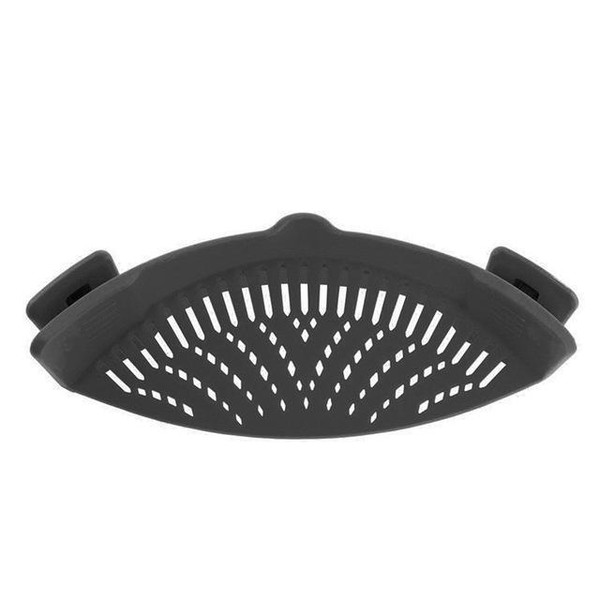 Strainer Clip Anti-Spill Colander - Universal Fit, Hands-Free Kitchen Gadget
