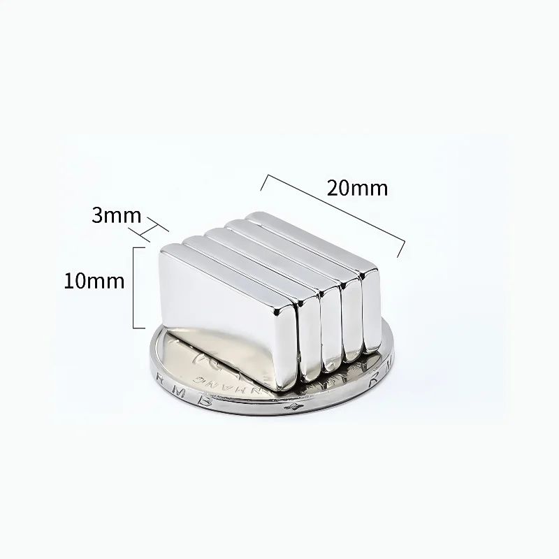 N52 Strong Neodymium Magnet Set Heavy Duty Square Magnets Pack