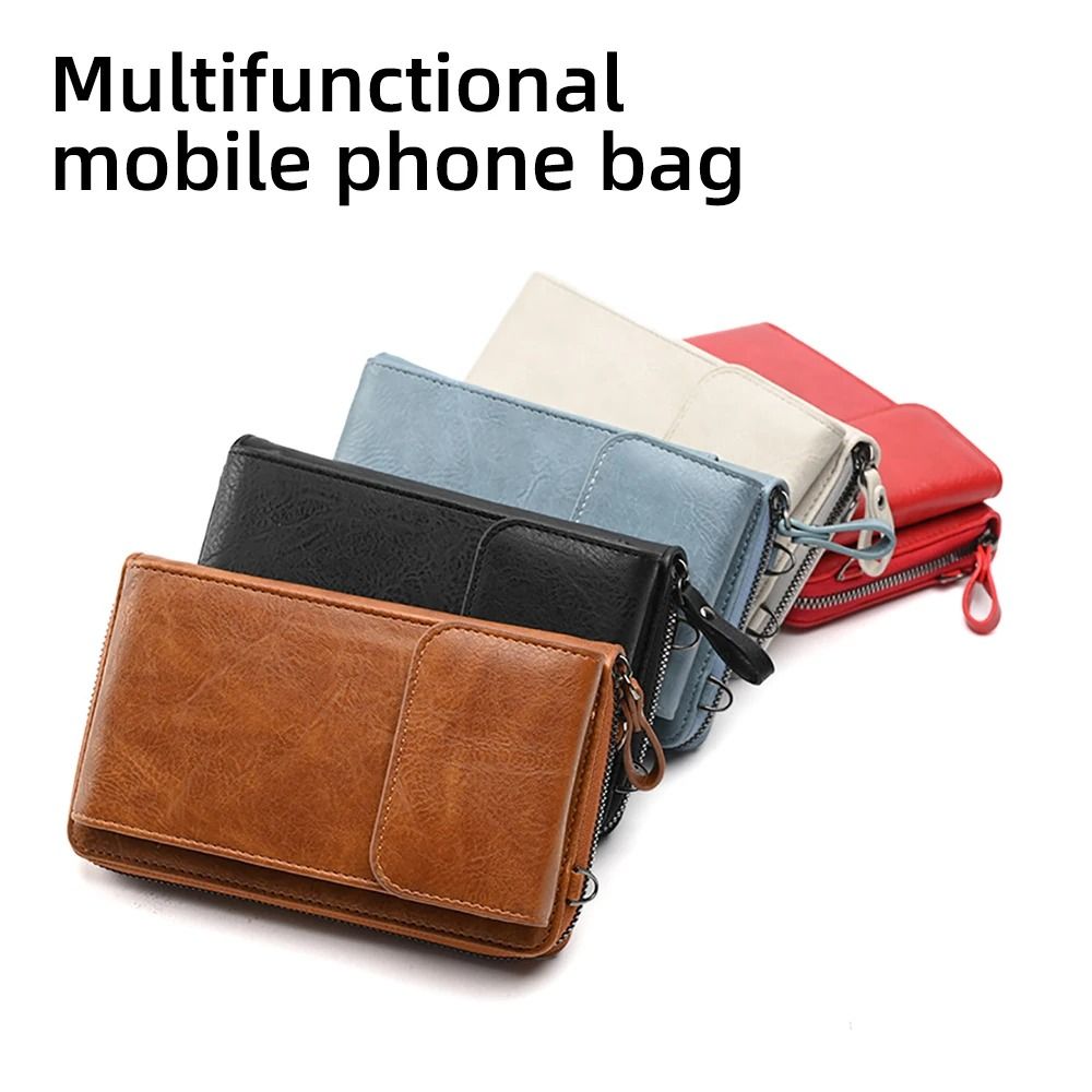 Fashionable Versatile Crossbody Mobile Phone Bag and Large-Capacity Coin Purse