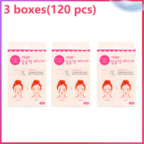 Invisible V-Line Face Lifting Tape – Breathable Slimming & Chin Lift Stickers (40pcs)