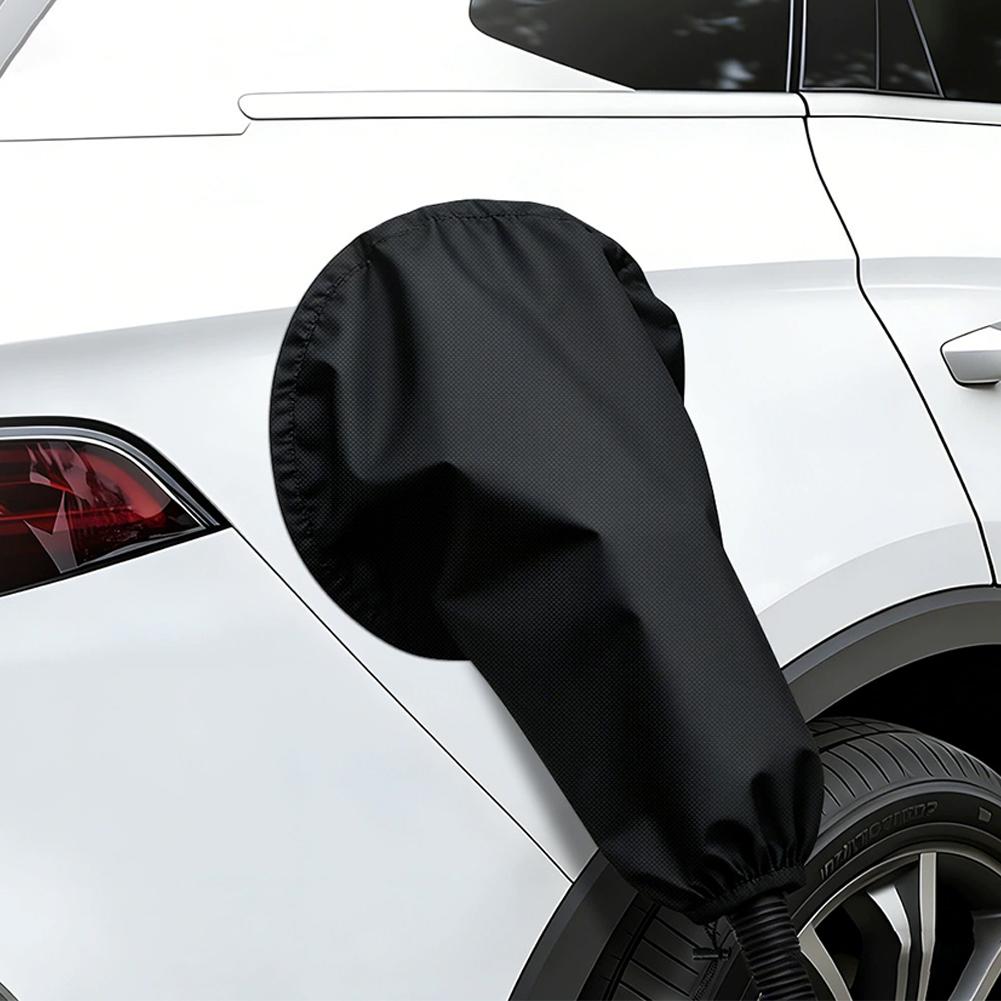 WeatherGuard EV Charging Port Cover for Outdoor Charging Rain Snow and UV Protection
