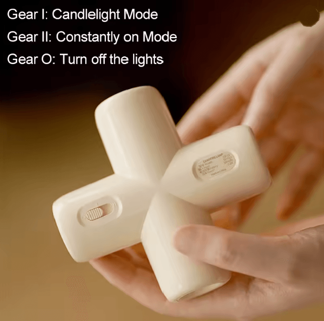 Flame Glow LED Table Lamp