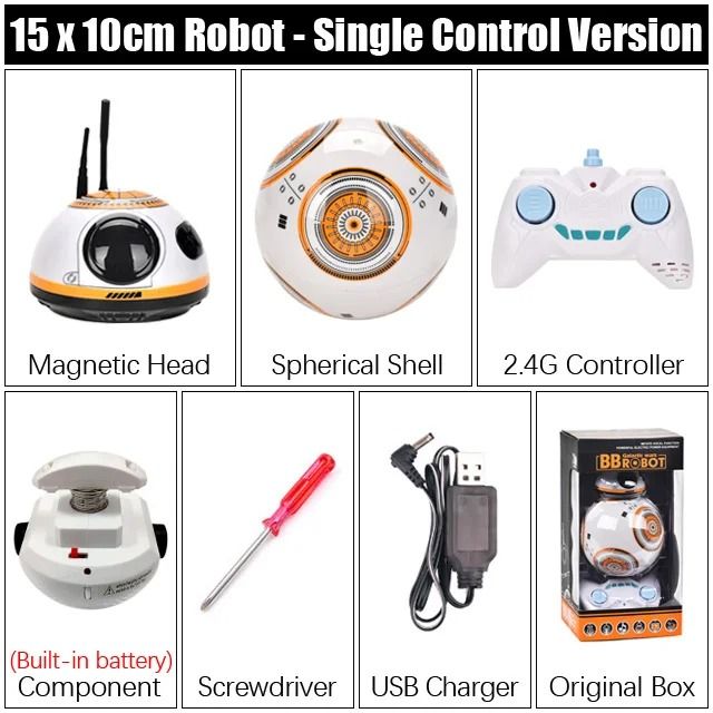2.4G Intelligent RC Robot Car with Gesture Control and Sound Effects