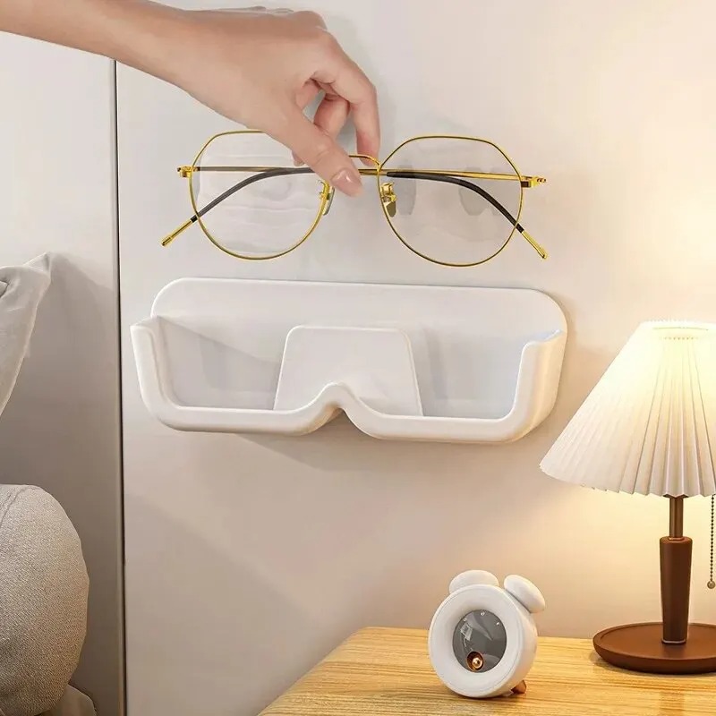 Wall-Mounted Glasses Storage Rack – Stylish Sunglasses Display Holder for Myopia Frames