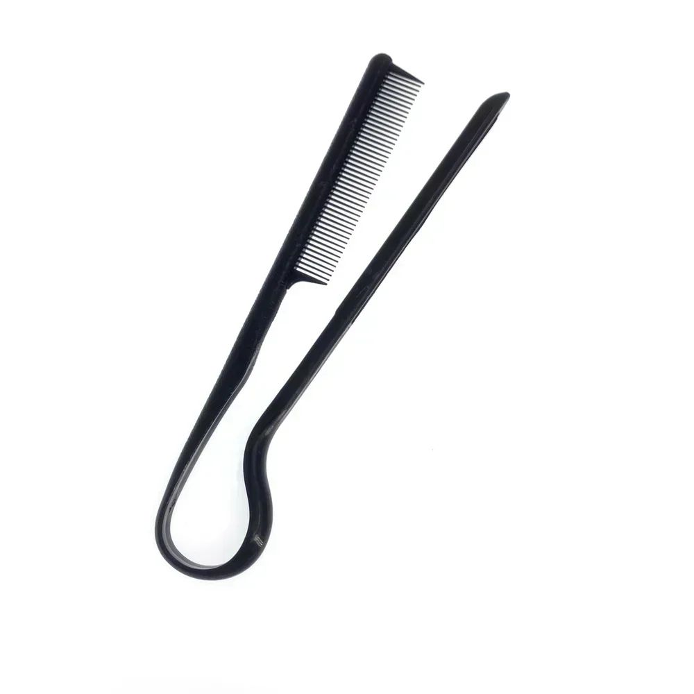 Professional Clamp Hair Straightening Comb – Salon Styling Tension Comb Tool