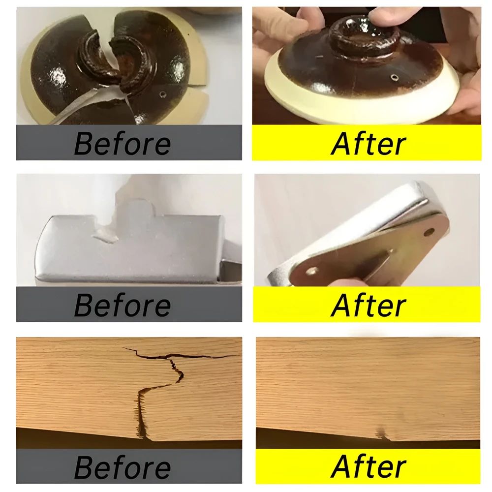UltraBond Super Extra Strong Repair Glue for Plastic, Wood, Metal, Glass & Ceramic - Plastic Welding Glue, Strong Repair