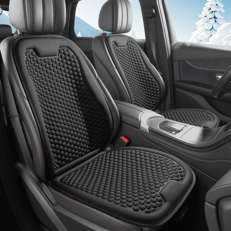 Ice Silk Car Seat Cushion with 3D Spherical Protrusions