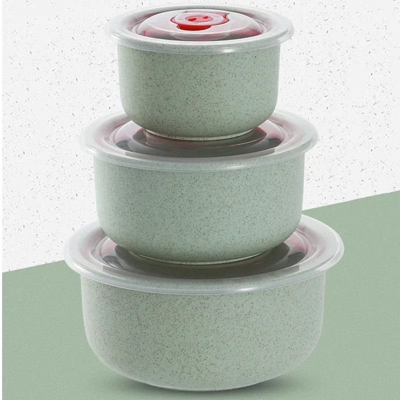 Wheat Straw Microwave Safe Lunch Bowl Set