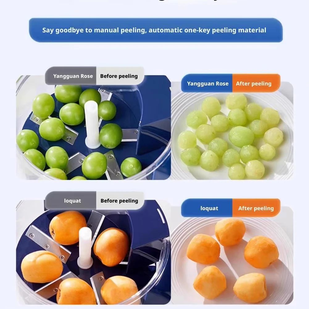 Automatic Electric Grape Peeler Machine