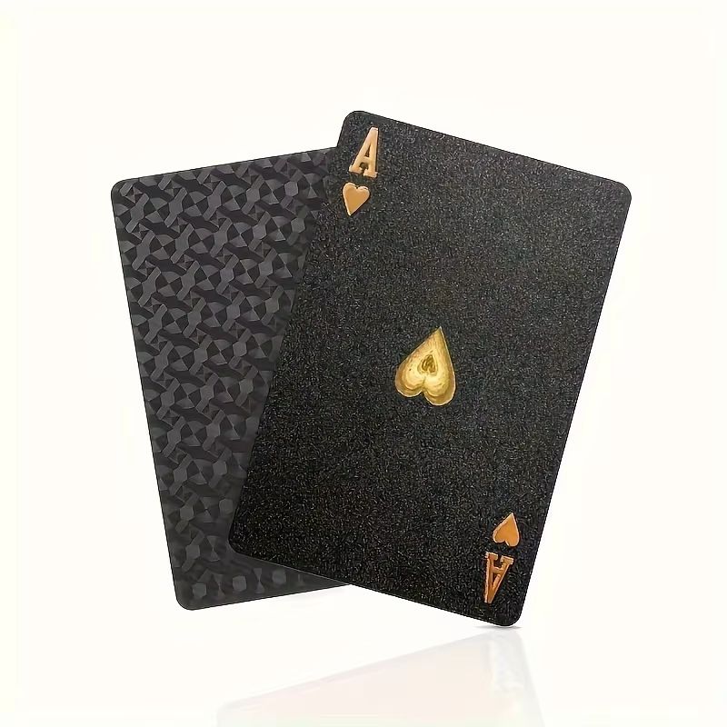 BlackGold Waterproof Playing Cards Deck