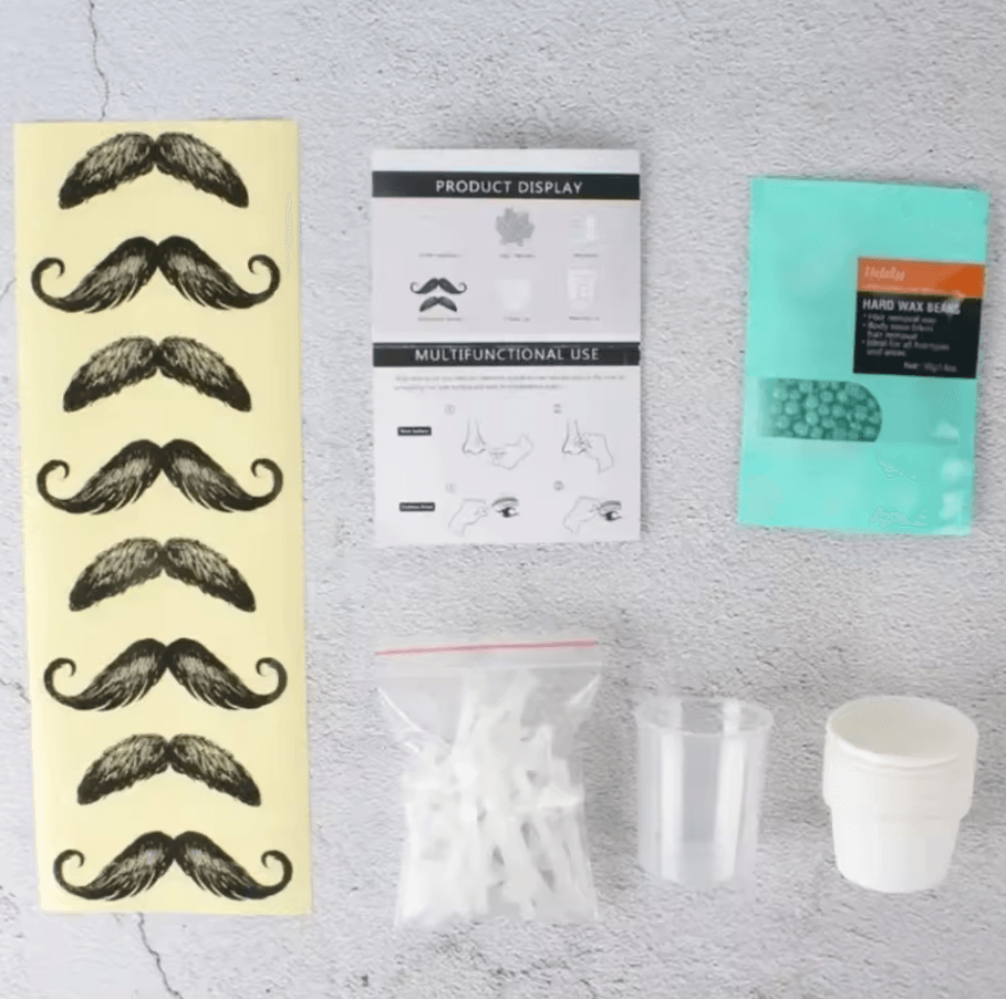 Portable Painless Nose Wax Kit – Paper-Free Wax Beans Nose Hair Removal Set