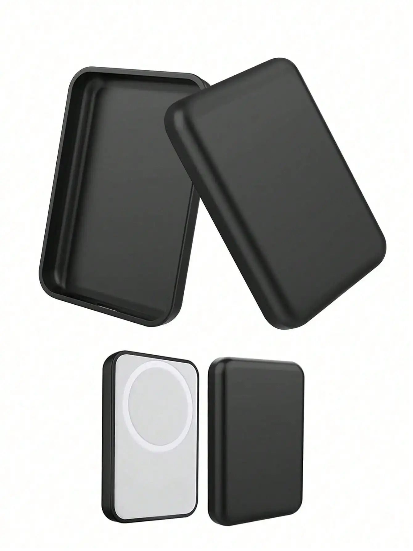 Shockproof Matte Black TPU Protective Charging Shield