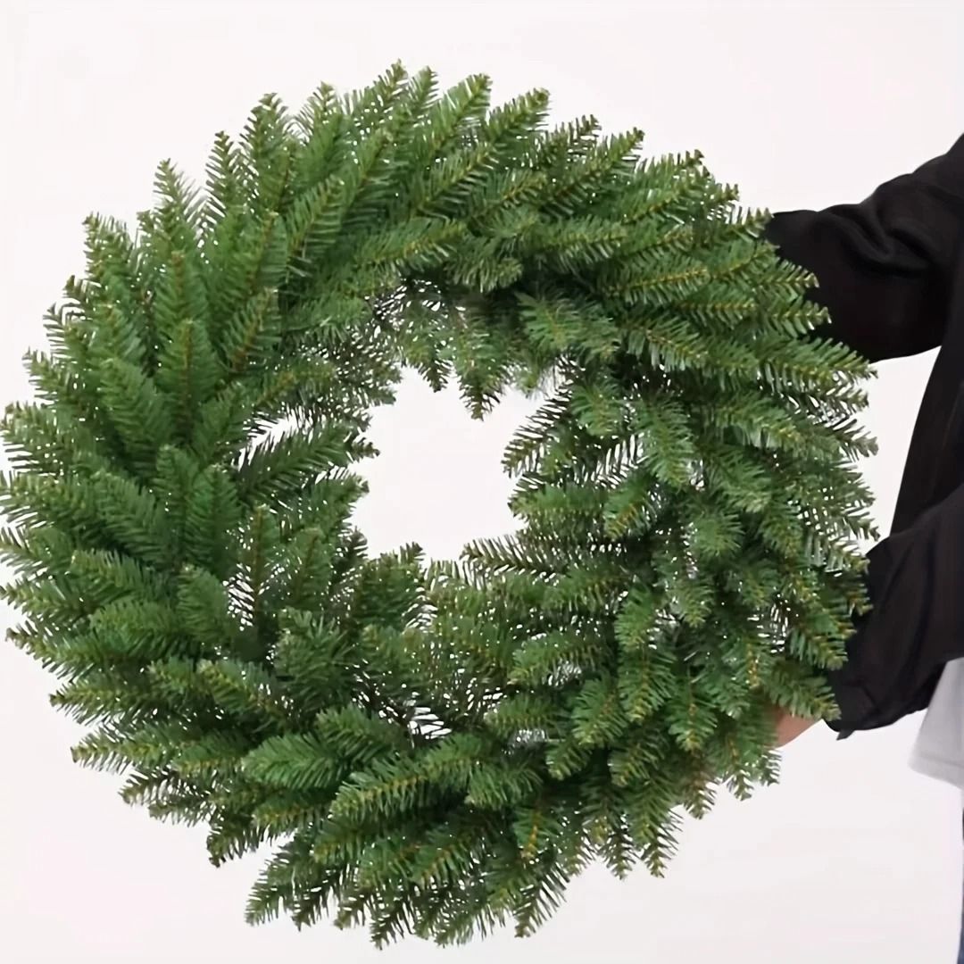 Everlasting Evergreen Pine Holiday Wreath