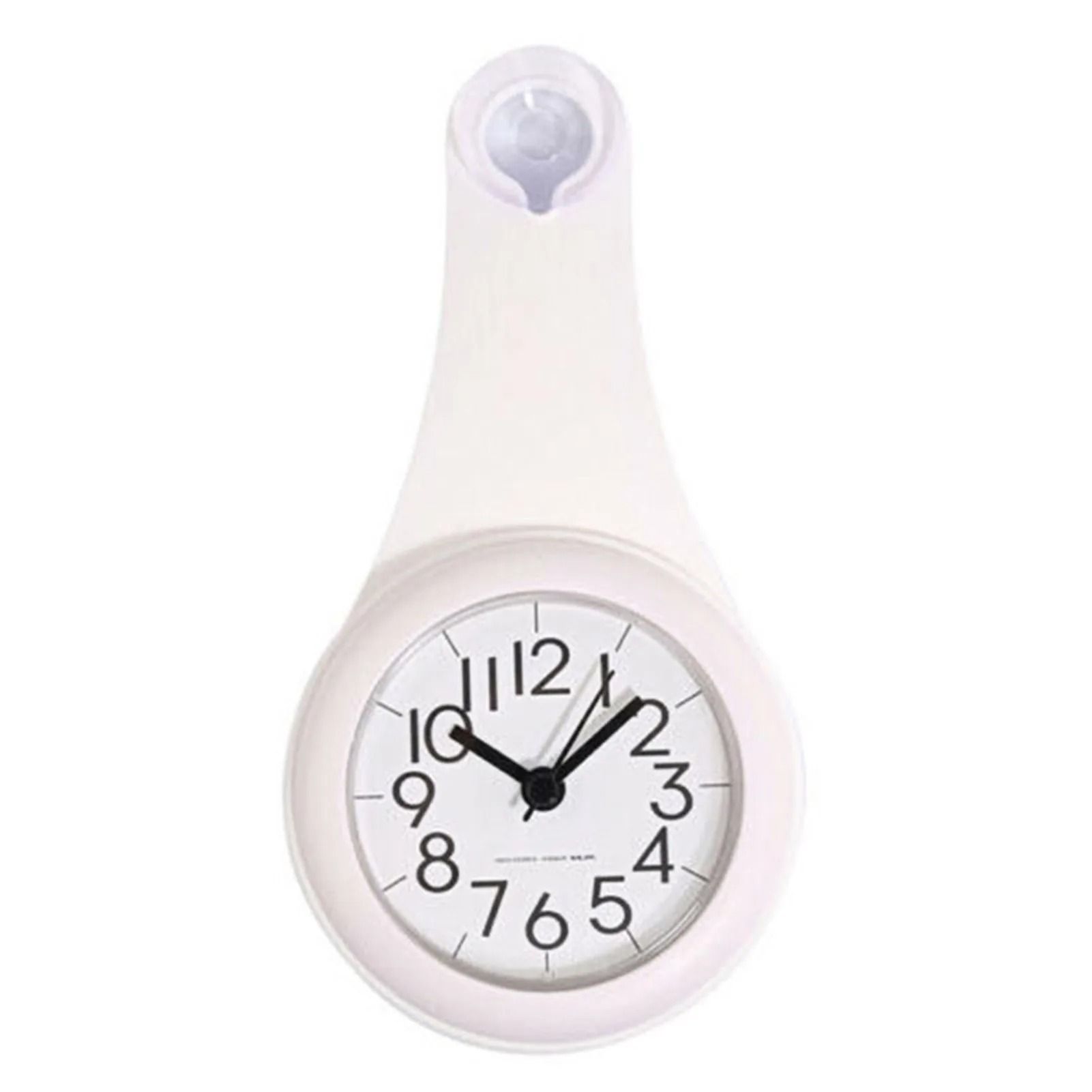 Water Resistant Wall Clock Silent Multipurpose Clock for Kitchen and Bathroom