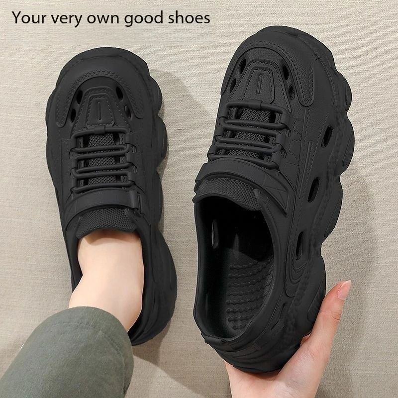 Quick Dry EVA Mens Sandals Lightweight Casual Slippers for Beach Travel and Outdoor Use