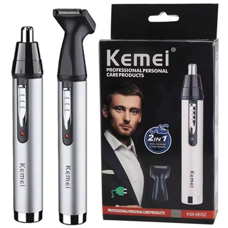 All in 1 Rechargeable Nose Ear Hair Trimmer Grooming Kit