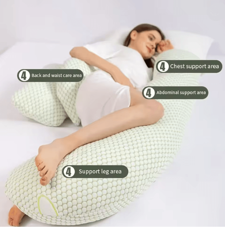 Pangdube Maternity Comfort U Shape Pregnancy Pillow