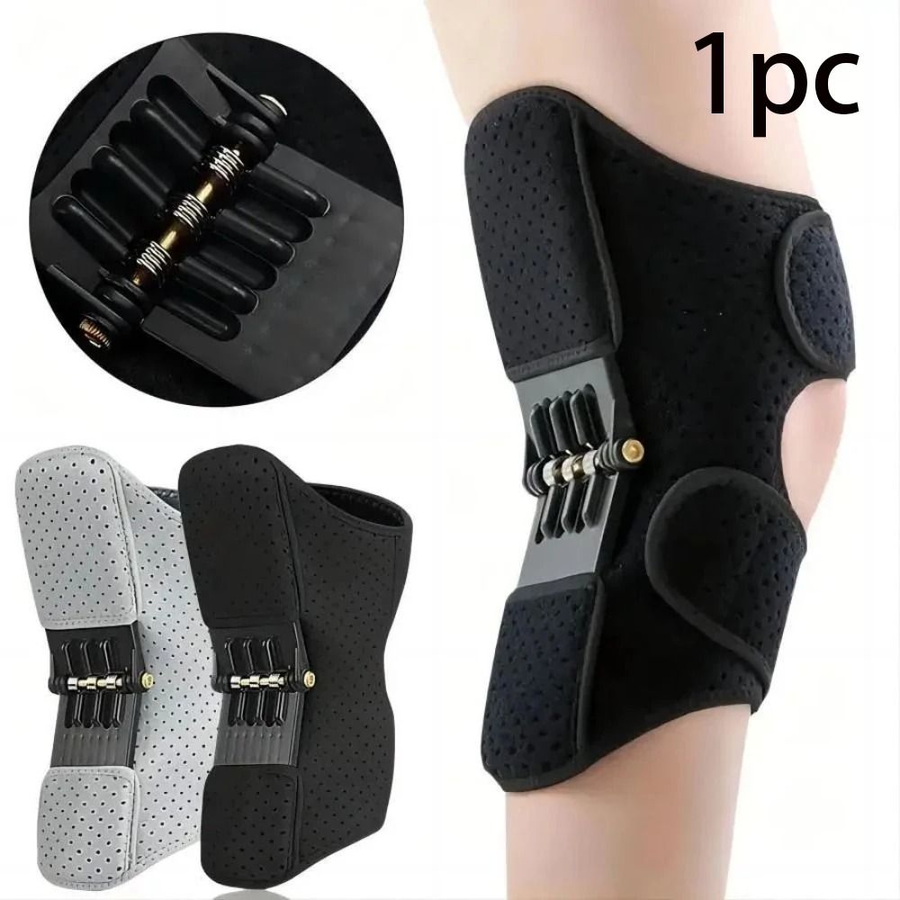 Knee Assistive Device with Power Joint Support and Non Slip Knee Brace