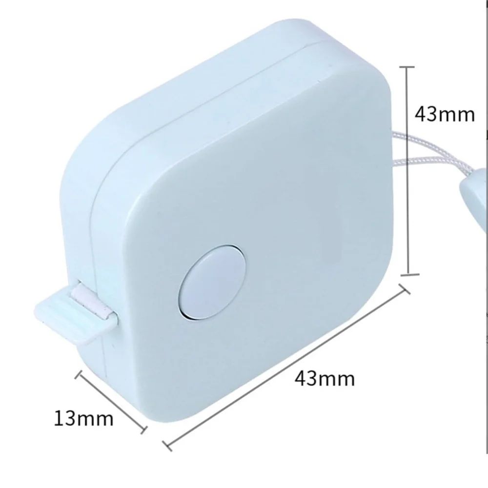 1.5m Portable Body Measuring Tape – Mini Tailor Tape for Waist, Clothes & Fitness Tracking