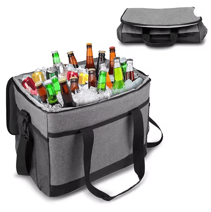 Large Capacity Leakproof Picnic Bag Insulated Lunch Tote