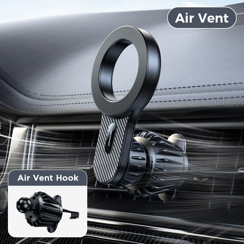 Strong Car Air Vent Phone Mount, Universal Magnetic Car Phone Holder, Compatible with iPhone, Samsung, LG, Google Pixel