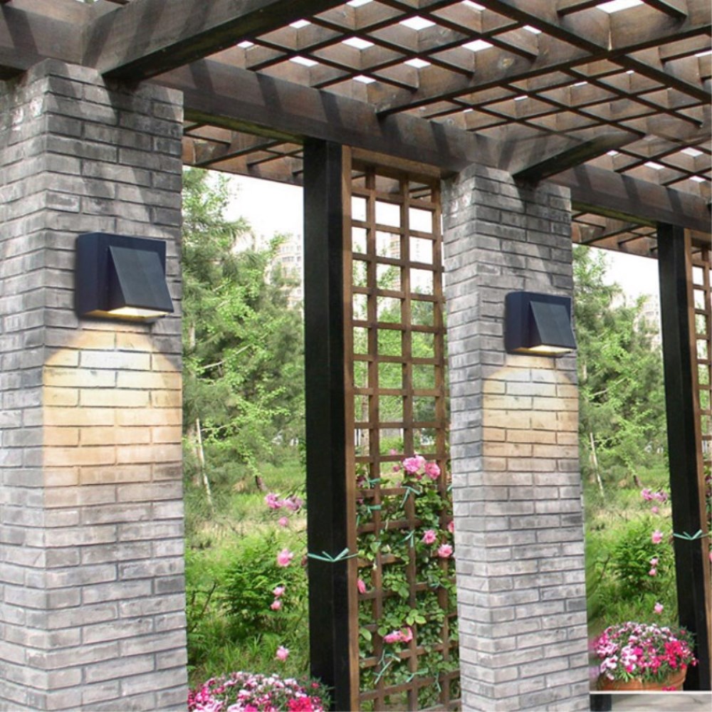 Outdoor LED Wall Light, Aluminium Wall Lamp Waterproof, Garden Lighting Lamp for Sconce, Balcony Decoration