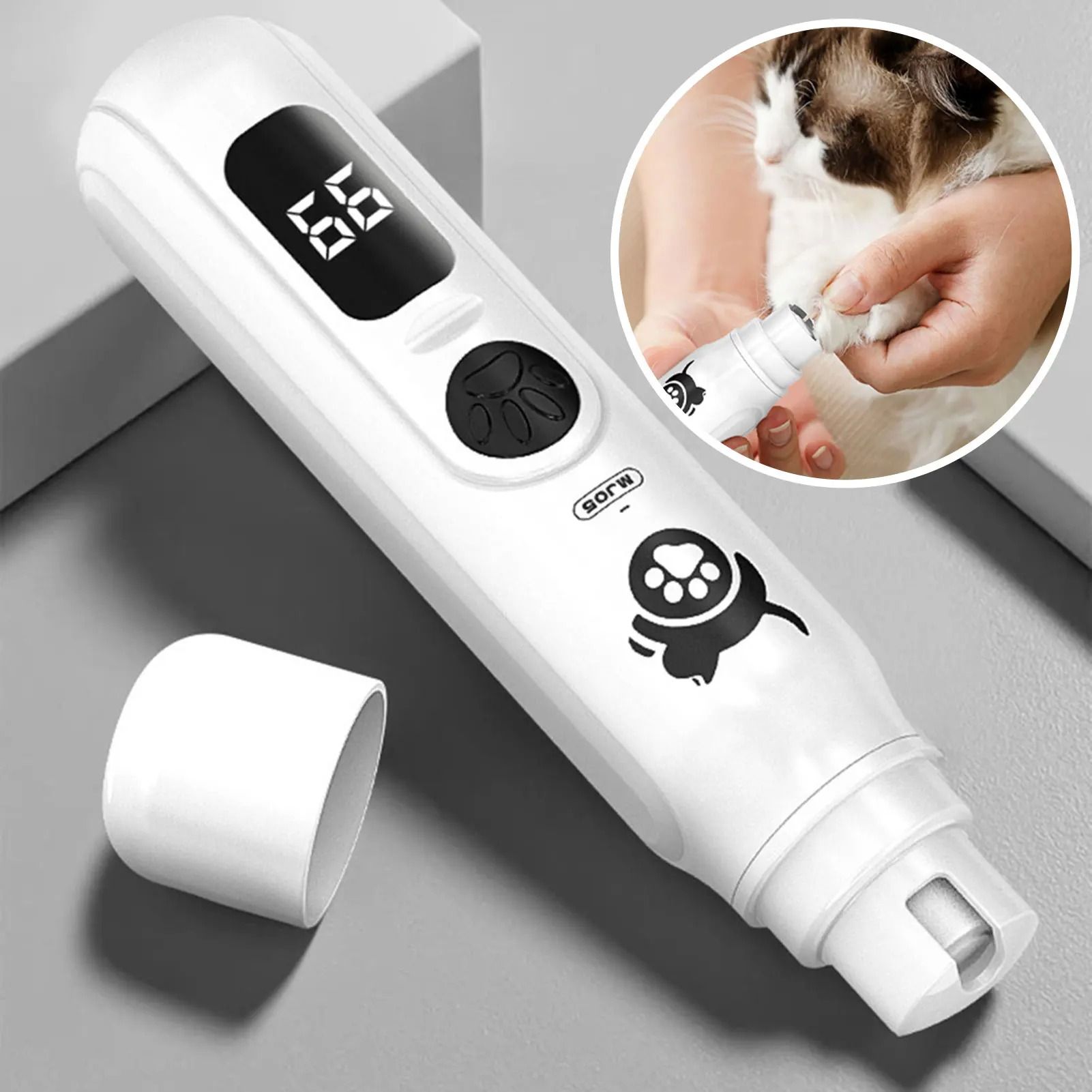 Smart Triple Speed Electric Pet Nail Polisher