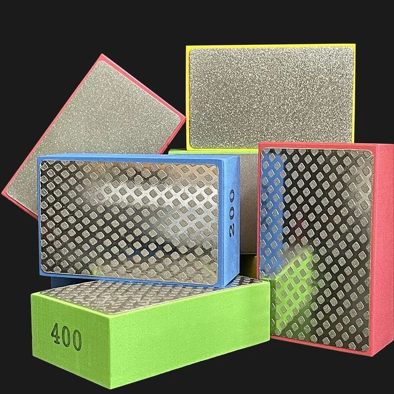 Diamond Hand Polishing Pads for Tile, Glass, Stone, Marble and Ceramic Abrasive Sanding