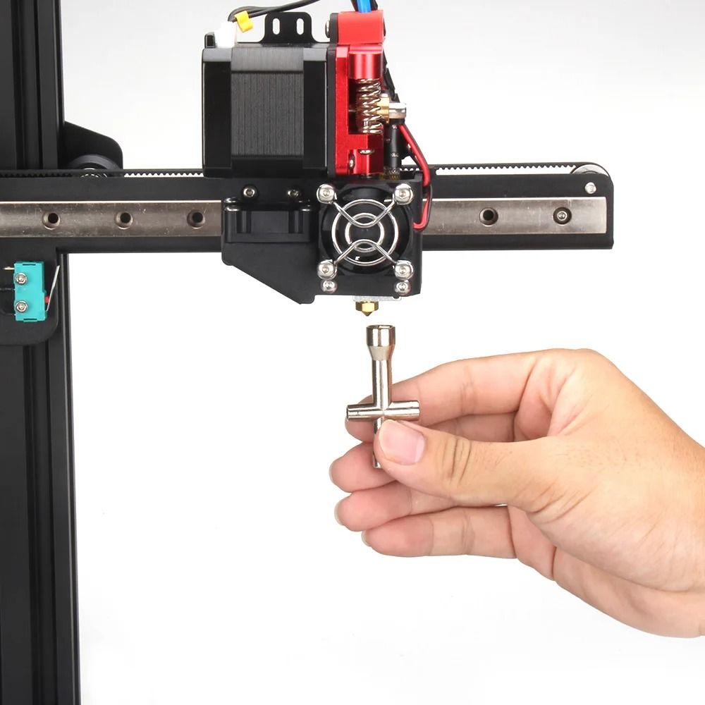 Multi Function 3D Printer Nozzle Tool 4 in 1 Screw Nut Wrench Set