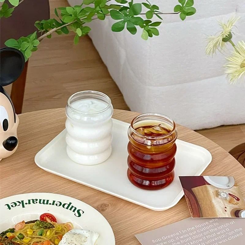 Pure Clarity Four Circle Glass Cup