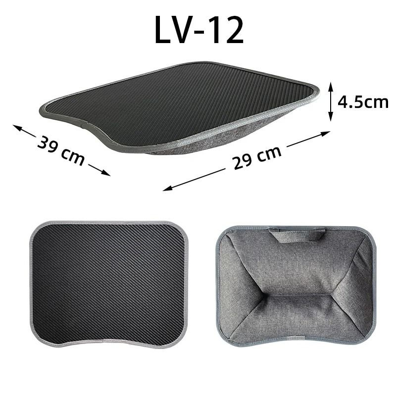 Multifunctional Laptop Desk with Cushion and Mouse Pad